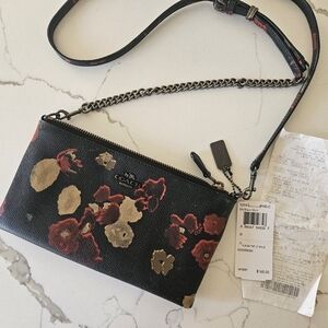 Coach Black Floral Women's Bag